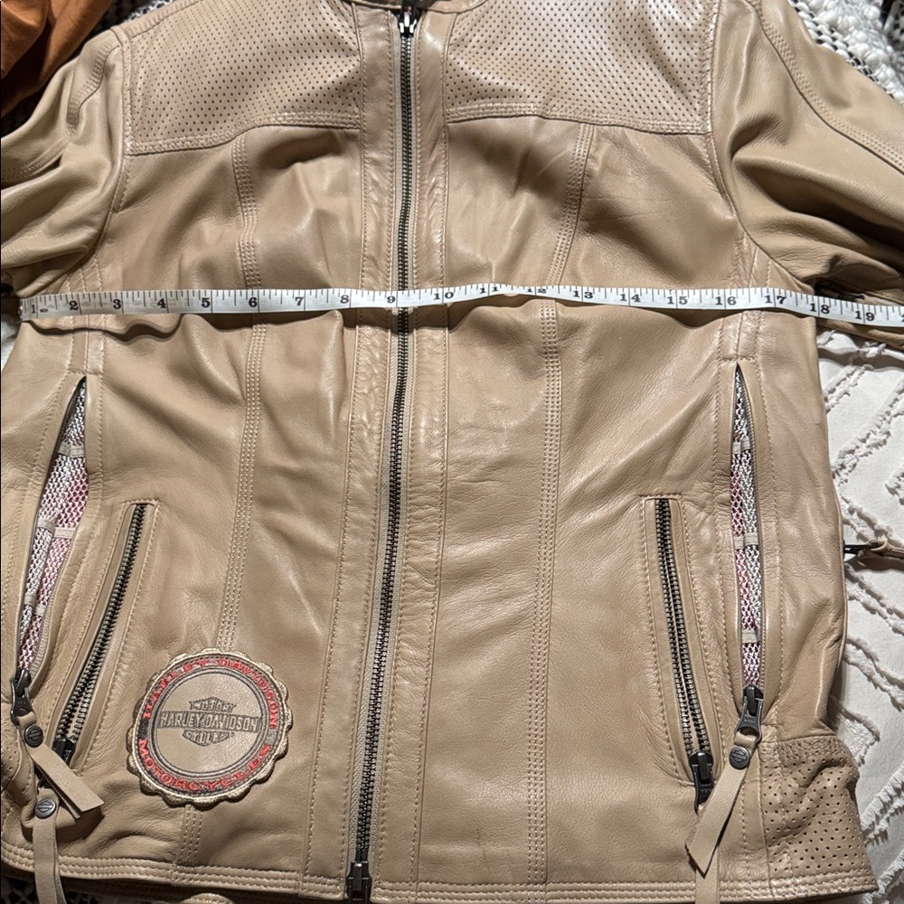 Harley Davidson leather jacket (S) - Picture 11 of 12